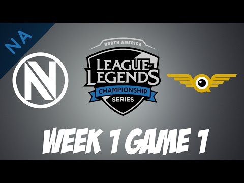 EnVyUs vs FlyQuest | Game 1 | HIGHLIGHTS | NA LCS Spring Split 2017