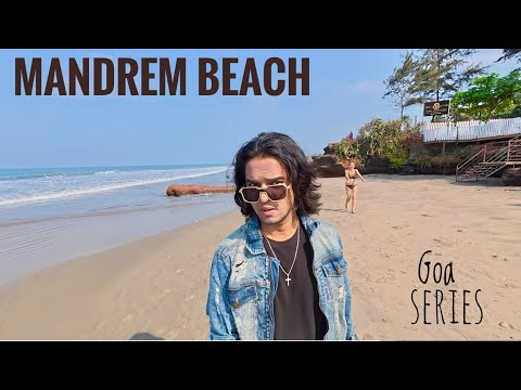 Mandrem Beach Goa | Detailed video on Mandrem Beach | Goa Series| Less Crowded Beach in Goa | 