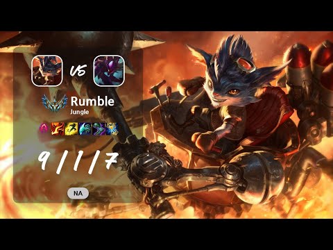 Rumble Jungle vs Kha'Zix - NA Challenger Patch 13.12