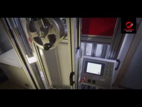 Seiltests bei Mammut: Seilabriebanlage