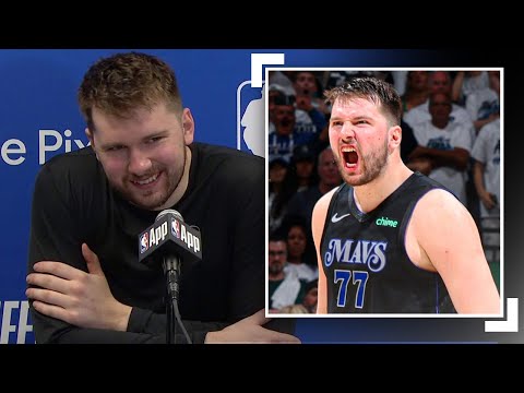 Luka Doncic Full Presser After His GAME-WINNER! May 24, 2024