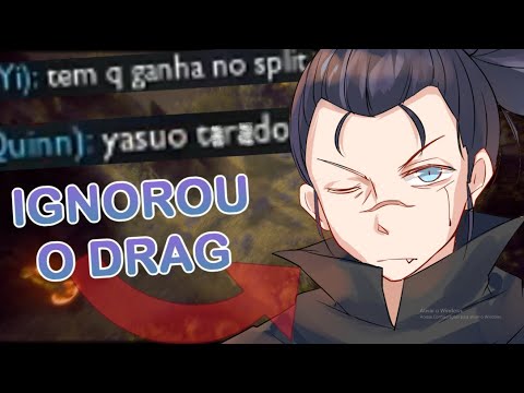 YASUO MANIACO COM ESTRATEGIA DE SPLIT PUSH NO MID - COMO ISSO É POSSIVEL?!