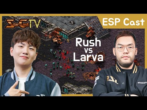 [ESP] "Excelente juego! #2" Rush vs Larva on Eclipse - Starcraft Remasterizado (StarCastTV Español)
