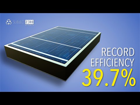 image-What is the most efficient solar panel now?