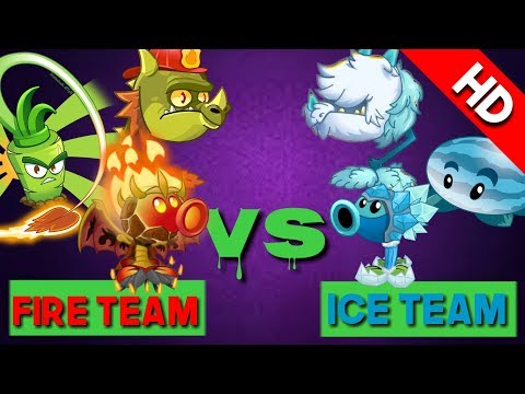 Fire Team VS Ice Team All Max Level