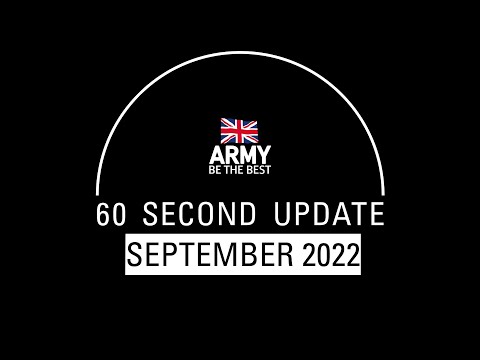 60 Second Update | September | British Army