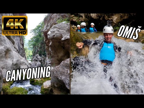 Canyoning on Cetina - Adventure Omis Croatia 4K (full video)