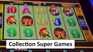 Super Big Win on Pompeii Wonder 4 Collection Slot! Aristocrat Game