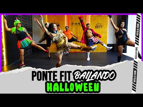 🎃👻 BAILE FIT EN CASA: ESPECIAL DE HALLOWEEN -Halloween Zumba Class - Natalia Vanq