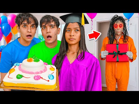 The Creepy Man RUINED Our Little Sister’s Party!