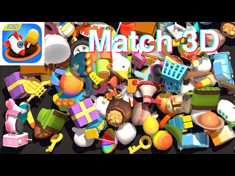 Match 3D  Gameplay Level 1-4 (iOS, Android) by Loop Games | Made in Unity - YouTube