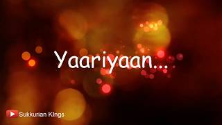 Yaariyan song status yaariyan Whatsapp Status  Yaa