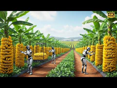 Inside the Banana Industry – Growing, Harvesting & Shipping Tons of Bananas (Full Process)