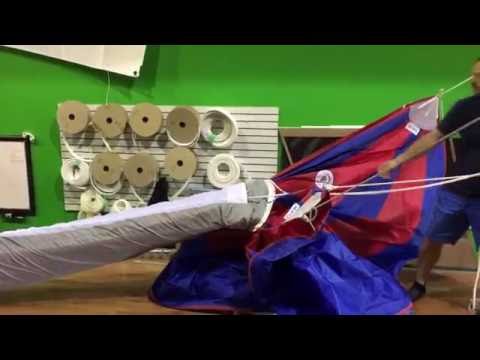 How to use a Spinnaker Sock Demo - Precision Sails Accessories