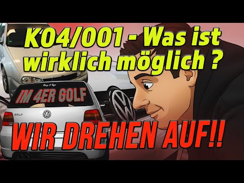So viel POWER steckt wirklich im K04/001 Turbolader | Lohnt sich der Umbau? | 1.8T Tuning | Stage 3