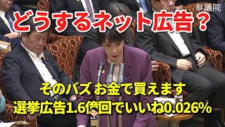1.6億回再生でいいね0.026%？神谷宗幣が国会で暴いたネット選挙の闇