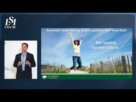 David Constantine, Juniper Biomedical - Precision neuromodulation for pelvic health therapy | LSI USA '26