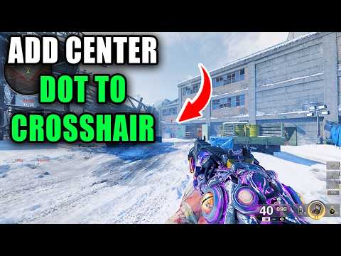 How To Add Center Dot To Crosshair In COD Black Ops 6 - Easy Guide