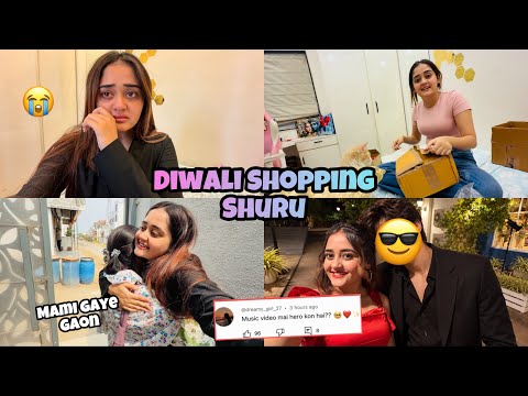 Diwali Shopping Started & Romantic music video ka kya hua?