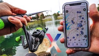 Using iPhone X To Find KILLER FISHING SPOTS!