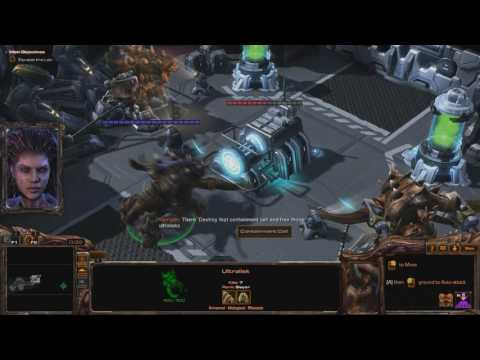 Starcraft 2 Heart Of The Swarm Evolution Mission 7 Ultralisk
