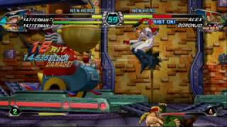 Tatsunoko Vs Capcom - Yatterman 2 Gameplay