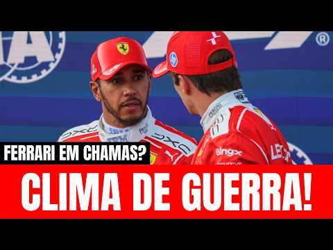 HAMILTON X LECLERC: A REUNIÃO SECRETA QUE A FERRARI CONFIRMOU