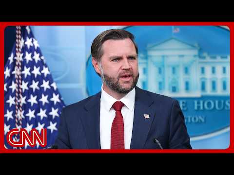 VP Vance holds White House briefing
