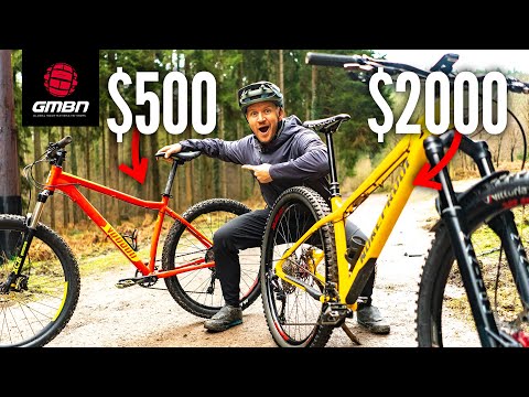 $500 vs $2000 Hardtail Mountain Bike