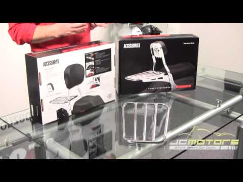 Cobra luggage racks and Sissy bars