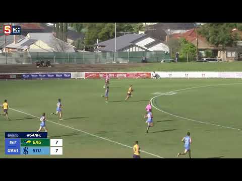 Rd 14 Hostplus SANFL Snapshot - Eagle Kade Herbert finishes on the run with a bounce