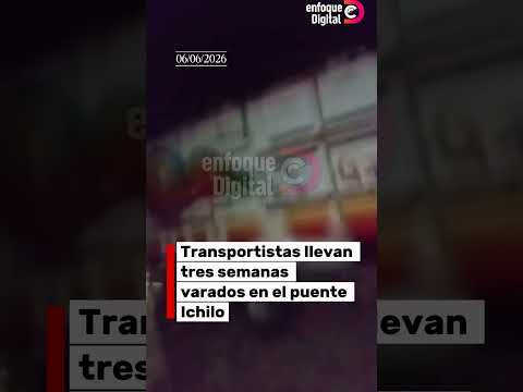 #Transportistas varados en el puente Ichilo #enfoquedigital #bloqueos #actualidad #bolivia #noticias