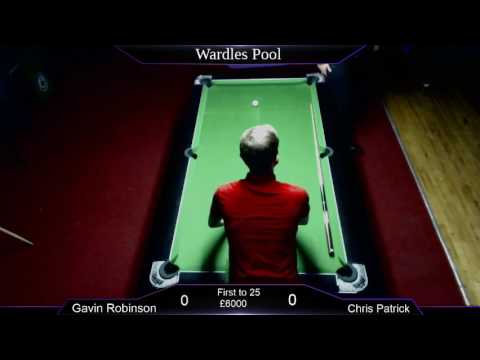 Wardles Pool; Chris Patrick v Gavin Robinson