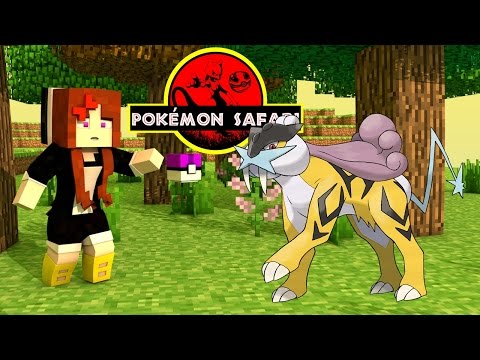Minecraft: CONSEGUI UM RAIKOU! POKÉMON MUITO ÉPICO! - POKÉMON SAFARI! #4