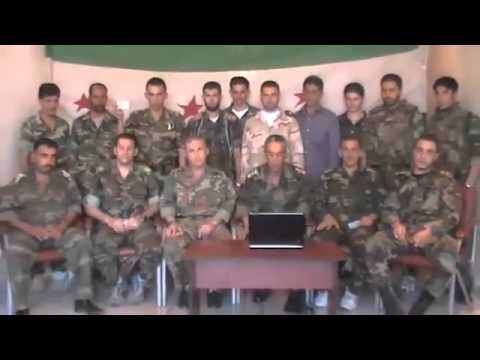 انشقاق العقيد الركن عبد الباسط ابراهيم سعد الدين من مرتبات الفرقة الأولى مدرعة مع عدد من الضباط وصف الضباط والجنود وانضمامهم إلى الجيش السوري الحر