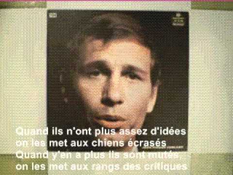 Jean-Pierre Ferland - Les Journalistes (1965) avec paroles