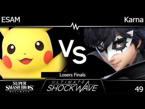 USW 49 - PG | ESAM (Pikachu) vs Karna (Joker) Losers Finals - SSBU