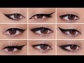 How To 9 Different Eyeliner Styles On HOODED EYES Easy Beginner Friendly Tutorial