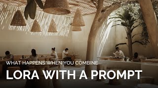 What Happens When You Combine LoRA with a Prompt? | 4pixos Academy