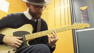 Video thumbnail for Intro for an A blues - Dr Zane Banks by Zane Banks