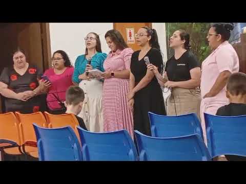 Grupo de louvor, Cafelândia-PR, 10/11/2024