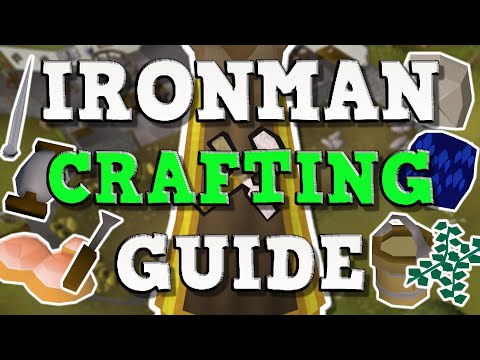 OSRS Crafting Guide For Ironmen (Quests/Tips/XP Rates) | 1-99 Crafting Guide (OSRS)
