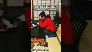 Download lagu That sudden change of emotions tho😂 #seventeen #wonwoo #shorts mp3