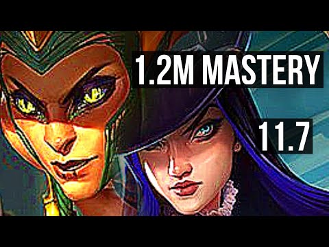 CASSIOPEIA & Leona vs CAITLYN & Morgana (ADC) (DEFEAT) | 12/2/10, 800+ games | KR Diamond | v11.7
