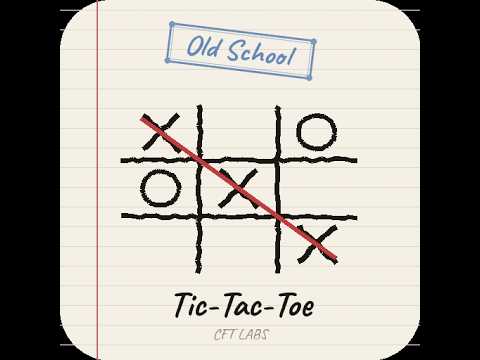 Old School Tic-Tac-Toe
