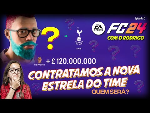 Carreira FC24 - Ep. 5 - Comprando a nova estrela do time