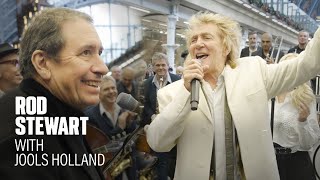 Rod Stewart with Jools Holland - Almost Like Being in Love (Official Music Video)