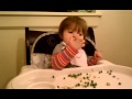 Abigail Eating Peas
