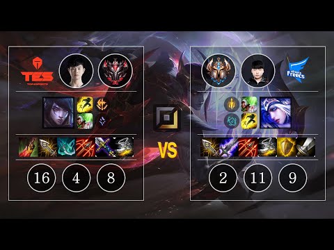 TES Photic Aphelios vs AF SSol Ashe Bot - KR Patch 10.12