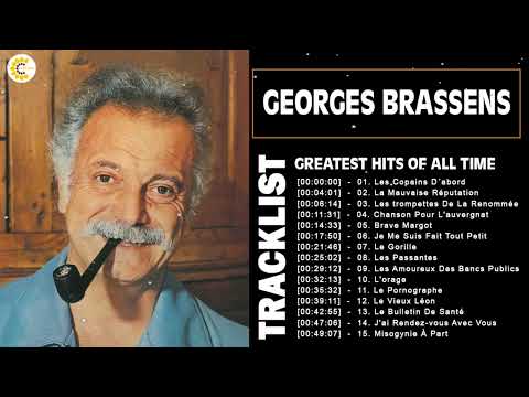 Georges Brassens Les plus grands succès - Georges Brassens Top Best Hits